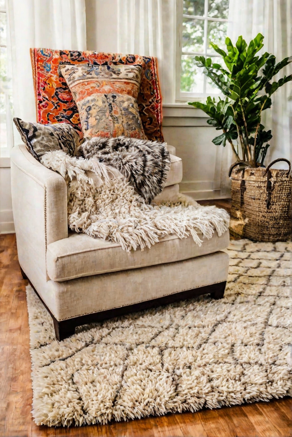 How to Select the Right Area Rug for Your Living Room (A Step by Step How-To)