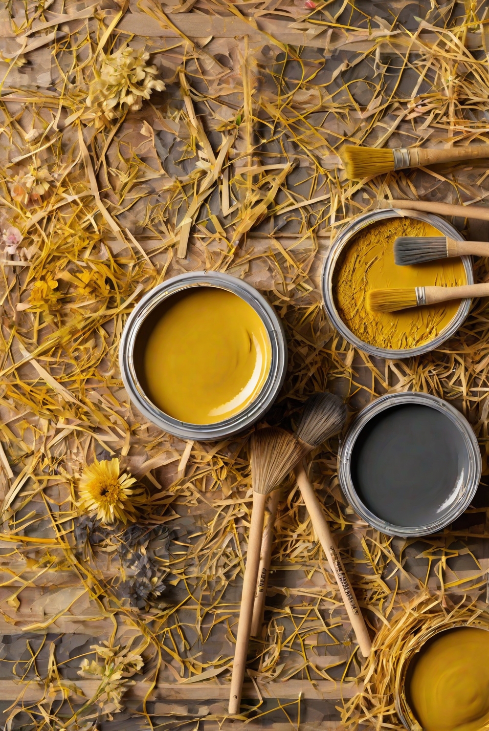 Urban Edge 2024: Mustard and Charcoal Color Harmony