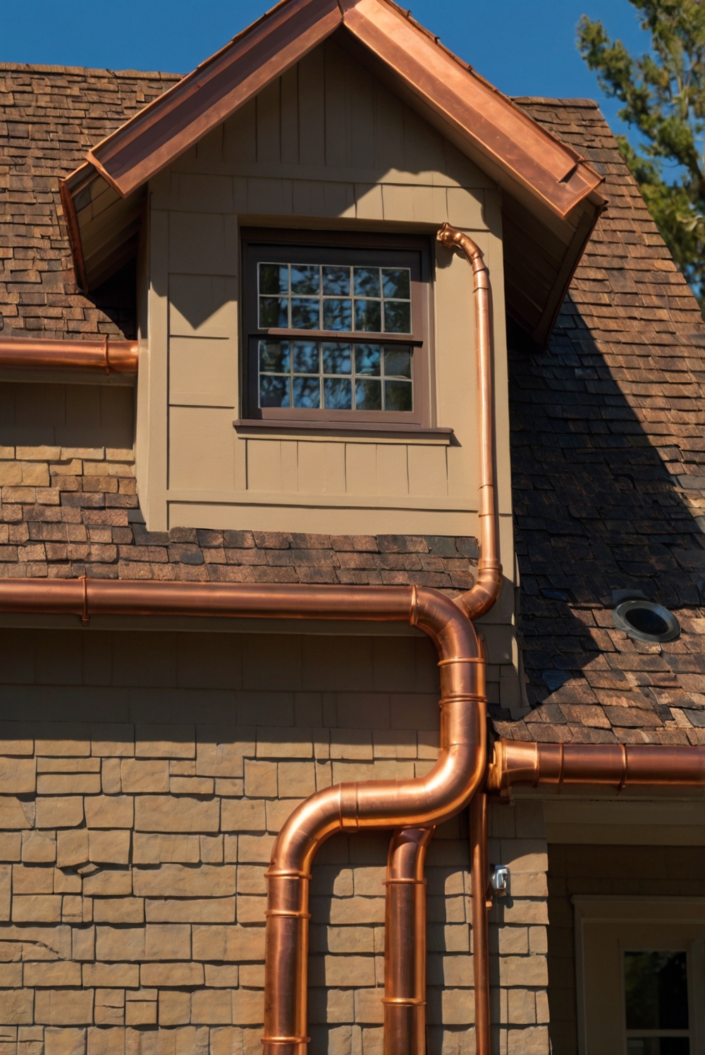 How to Enhance Your Home with Copper Colored Gutters (Add Charm with Copper Accents)