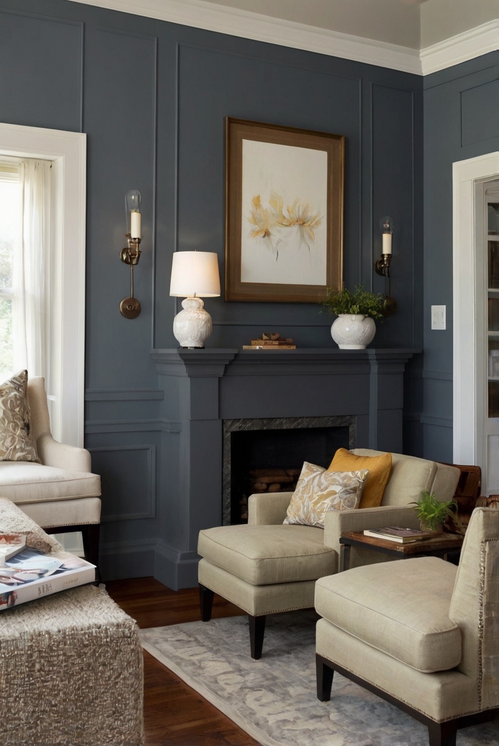 How to Incorporate Benjamin Moore Charlotte Slate in Your Home (