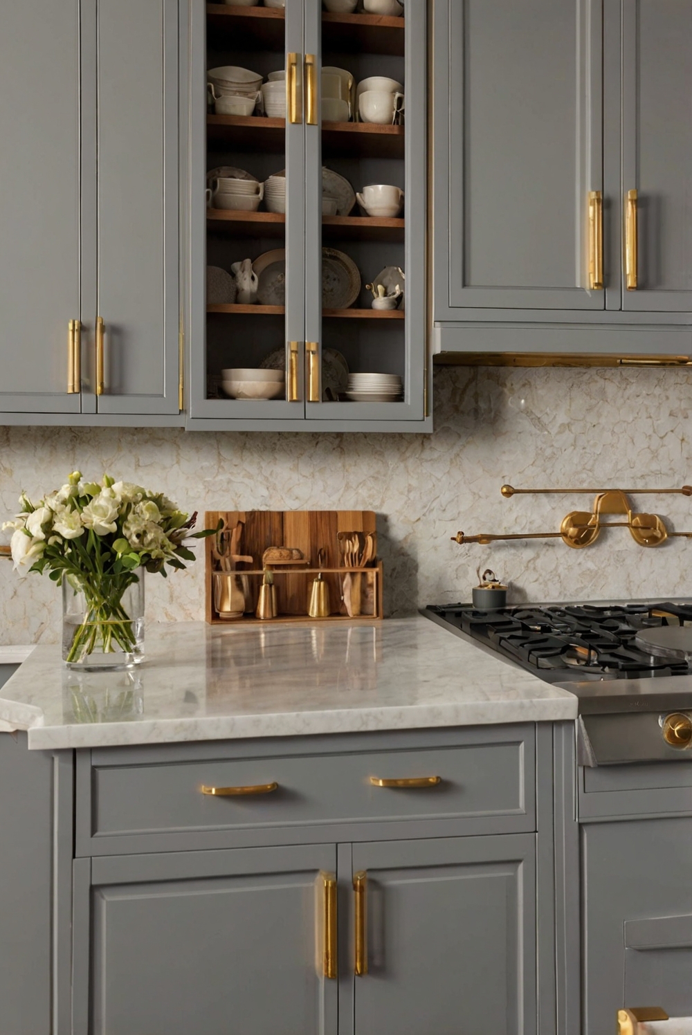 How to Pair Grey Cabinets with Gold Hardware (Elevate Your Kitchen with Sophisticated Pairings)