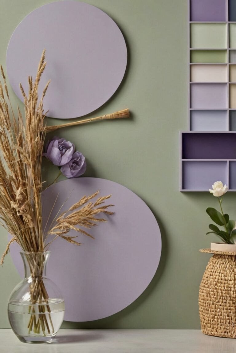 Tranquil Blend: Lavender and Sage Color Harmony for 2024