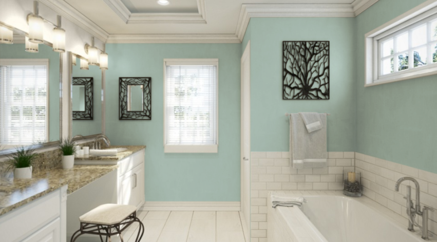 Sherwin Williams Watery SW 6478
a serene, soft turquoise with subtle blue-green undertones. It evokes the calming essence of water, perfect for creating a refreshing and tranquil space.