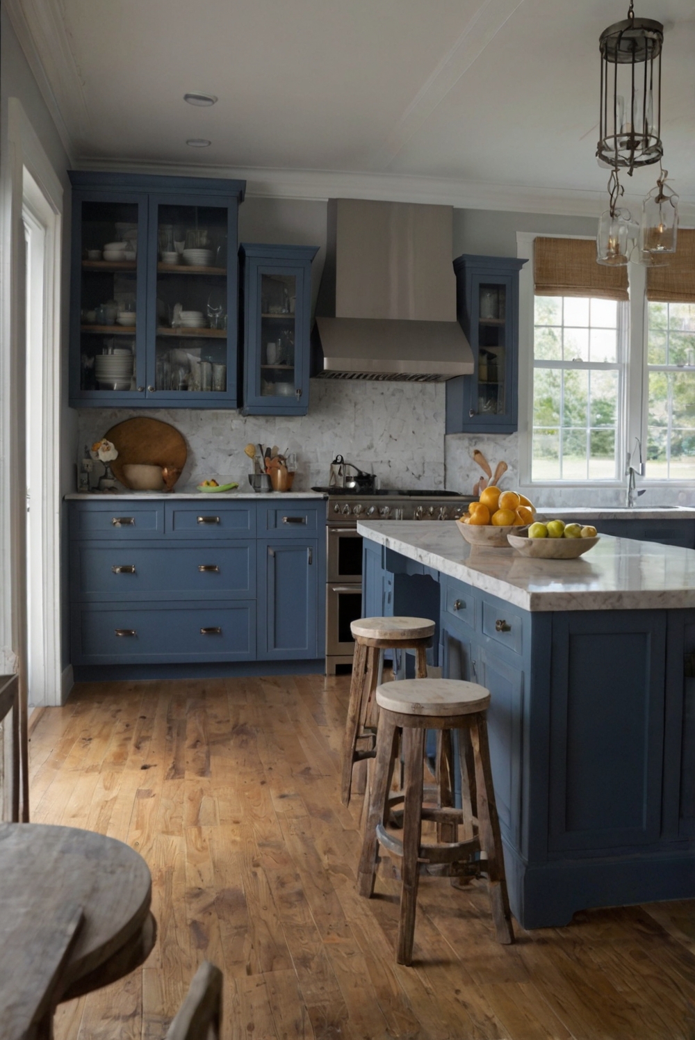 What are Creative Ideas for Blue Grey Two Tone Kitchen Cabinets? (Inspire Your Kitchen Redesign)