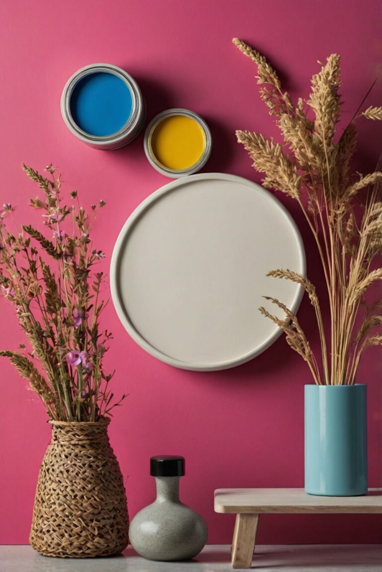 Playful Combination: Hot Pink and Electric Blue