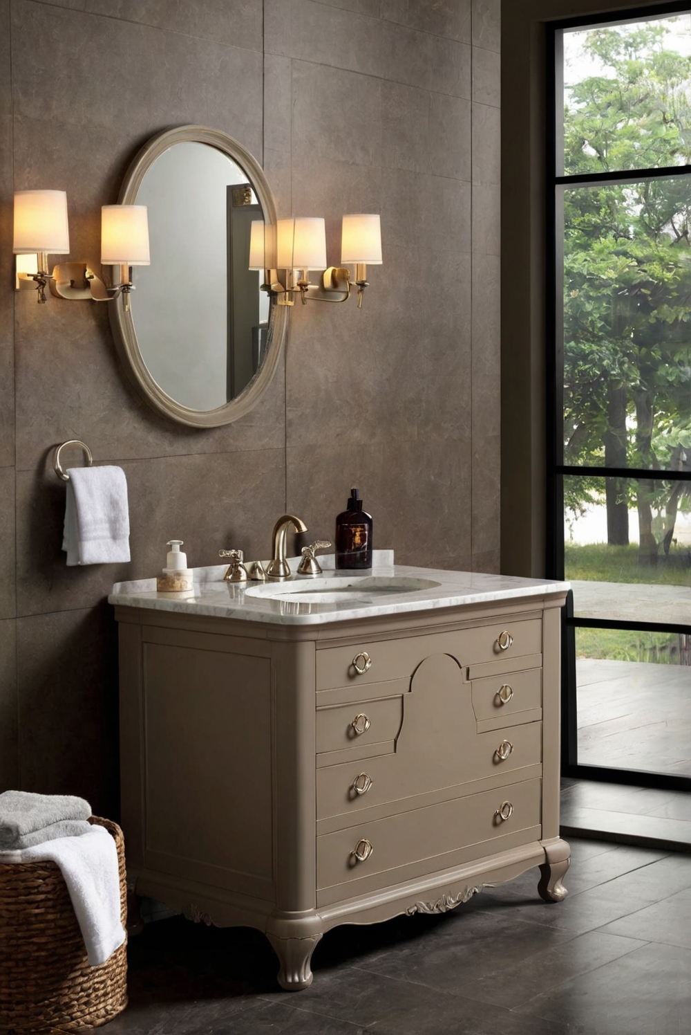 How to Incorporate a Taupe Bathroom Vanity in Your Design (Add Elegance with a Taupe Vanity)