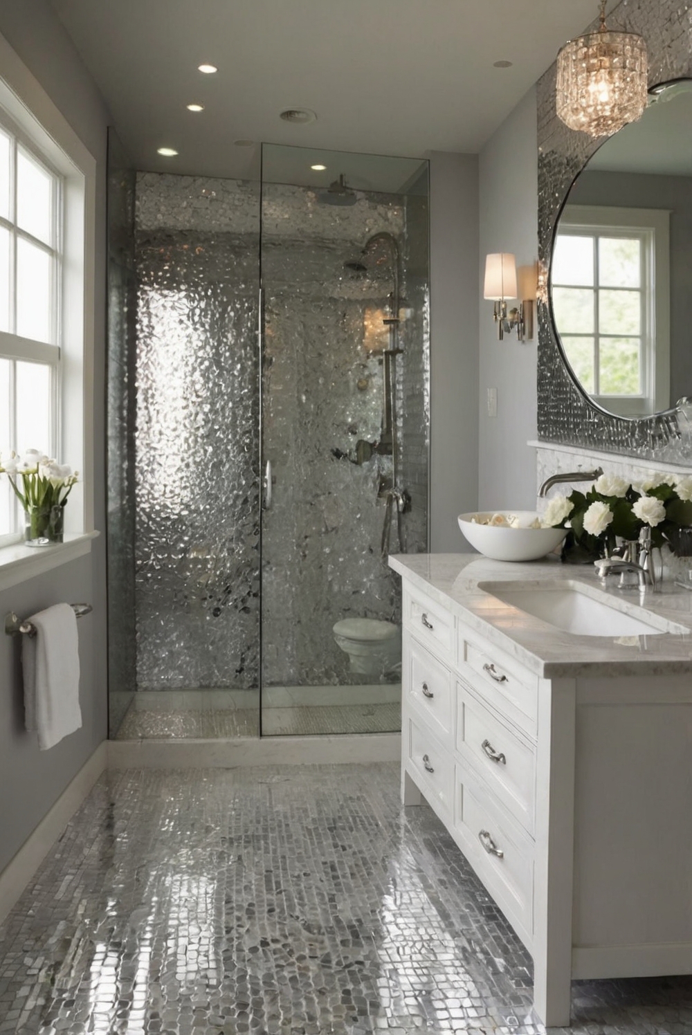 What Are the Benefits of Using Mirrored Tiles in Bathroom Design? (Enhance Your Space)