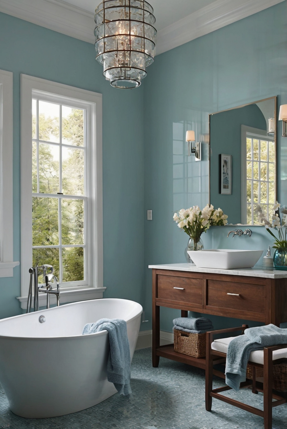 What Are the Best Bathroom Paint Colors for a Modern and Sleek Look? (Embrace Contemporary Style)