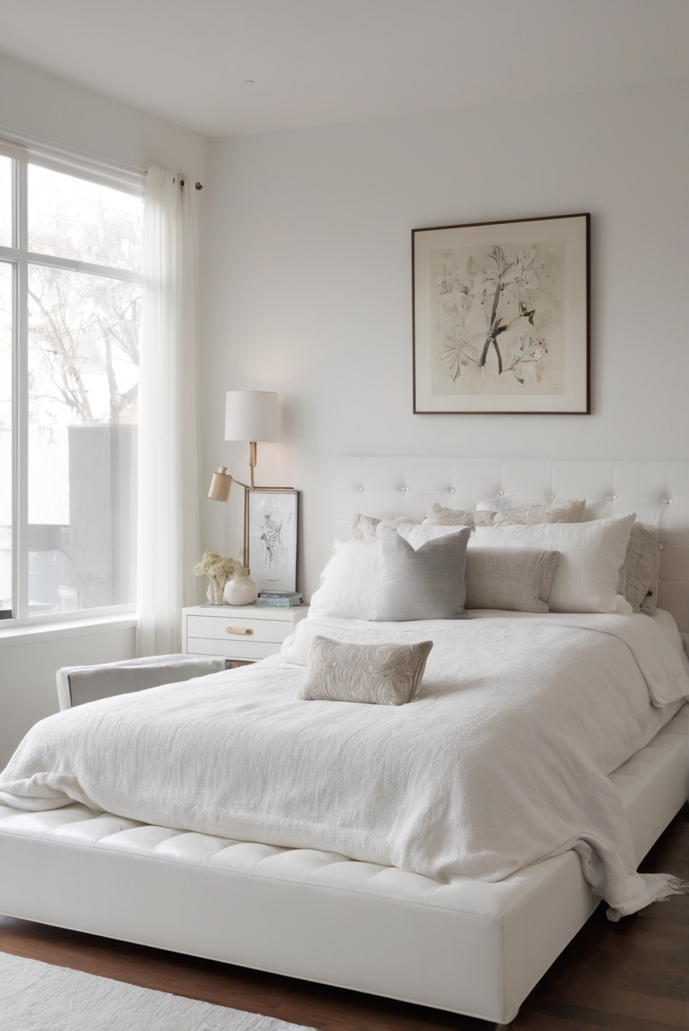 How to create a modern bedroom with a touch of vintage?