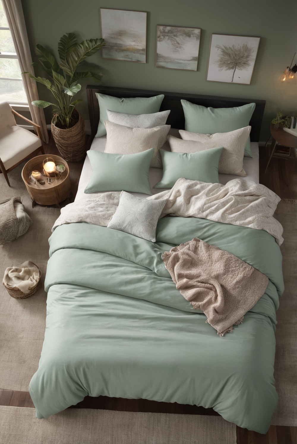 How to layer bedding for a cozy and inviting look?