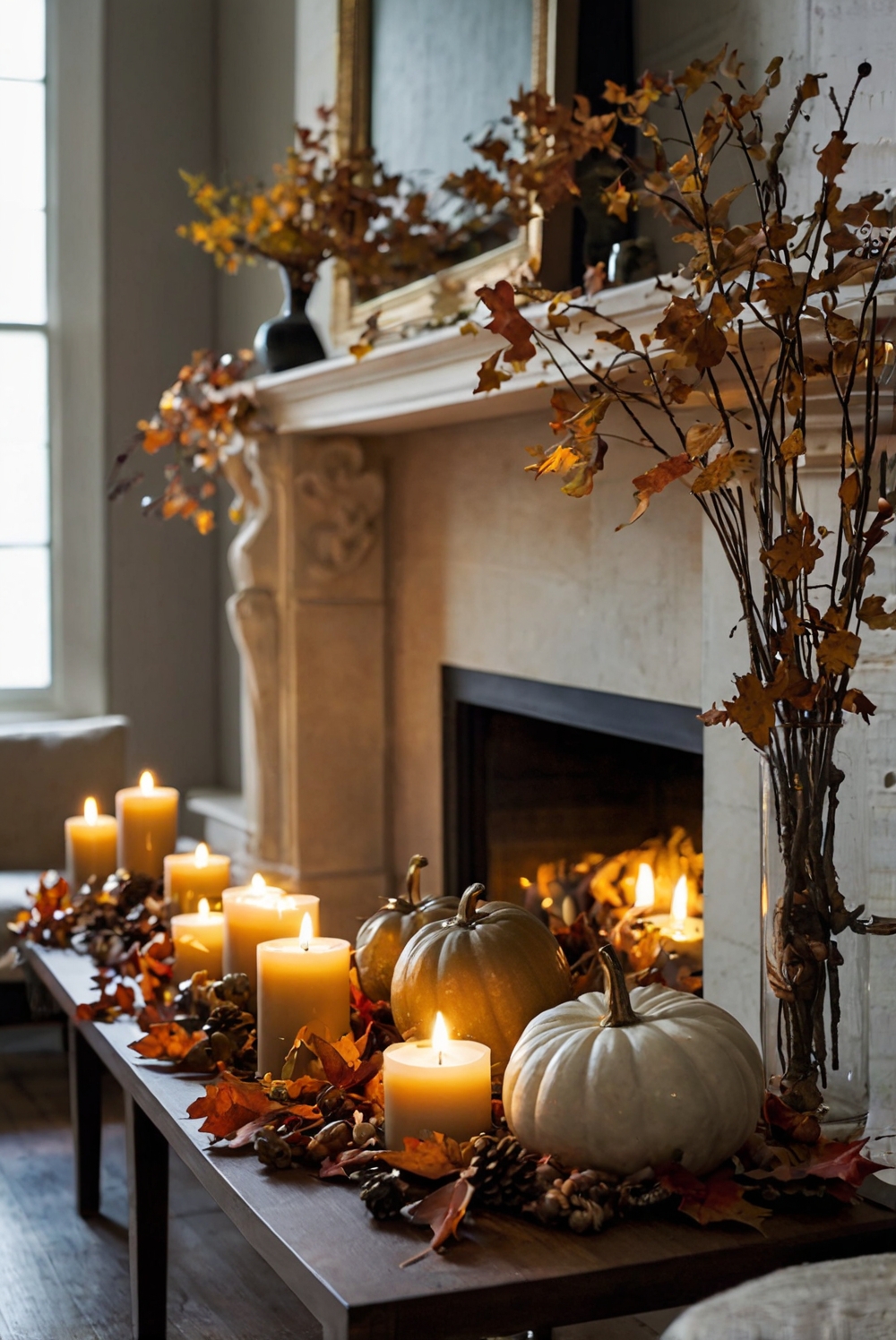 Stunning Fall Mantel Decorating Ideas for a Stylish Home.