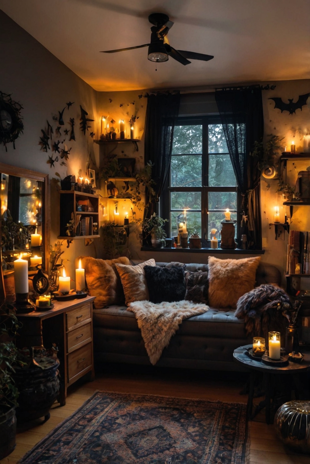 Witchy Home Decor, Enchanting Room Accessories, Magical Room Upgrades, Mystical Interior Design, Spellbinding Room Furnishings