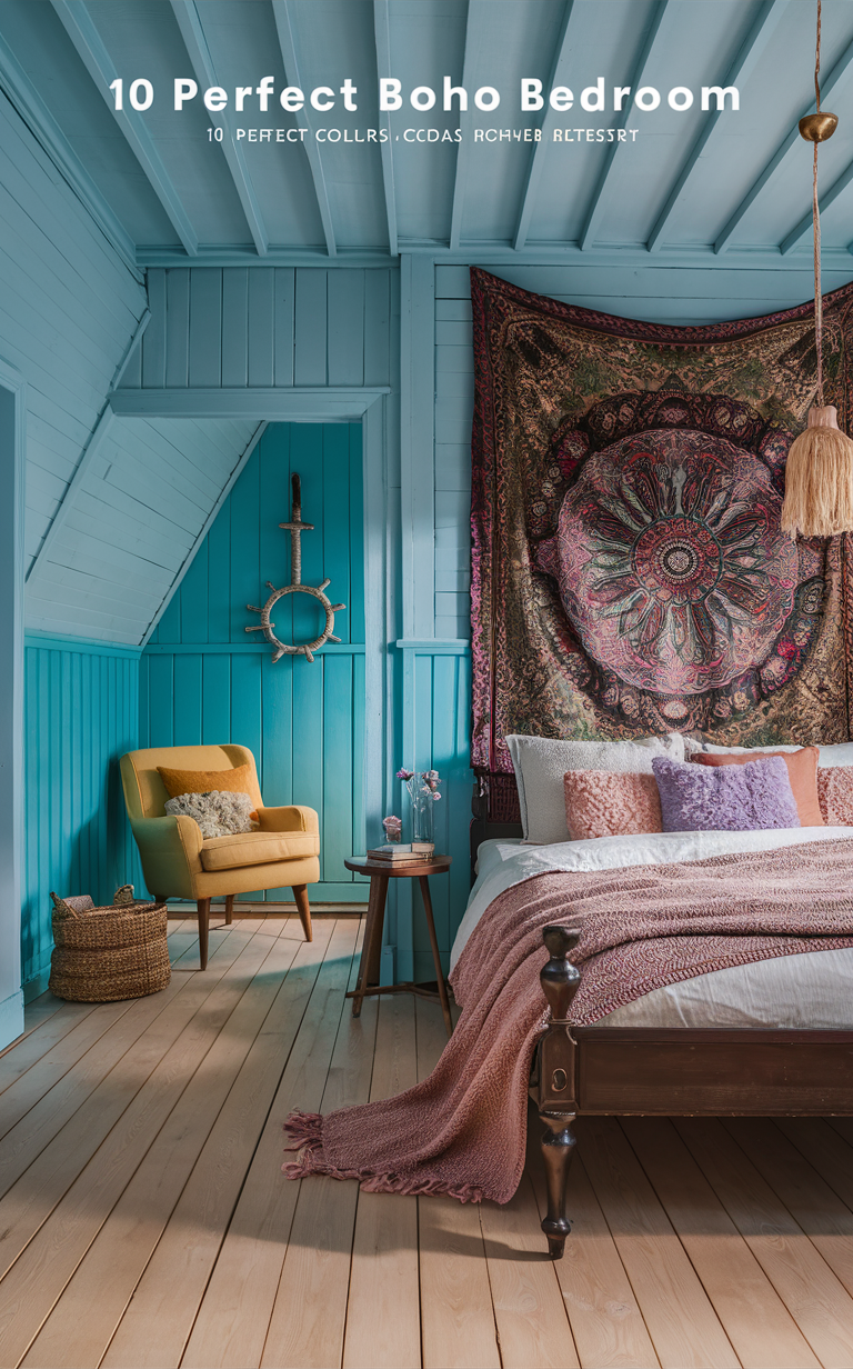 Top 10 Coastal Boho Bedroom Ideas for Relaxation