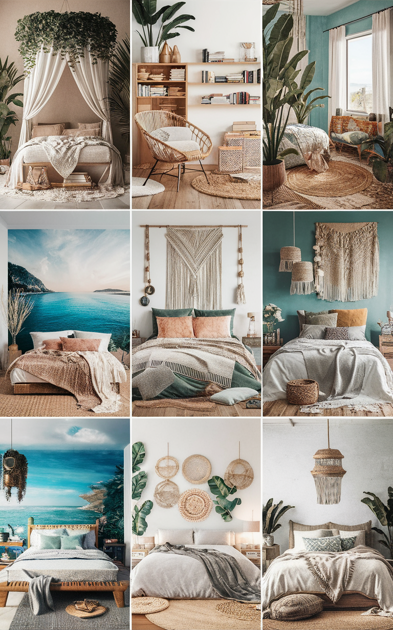 Top 14 Coastal Boho Bedroom Ideas for a Stylish Summer