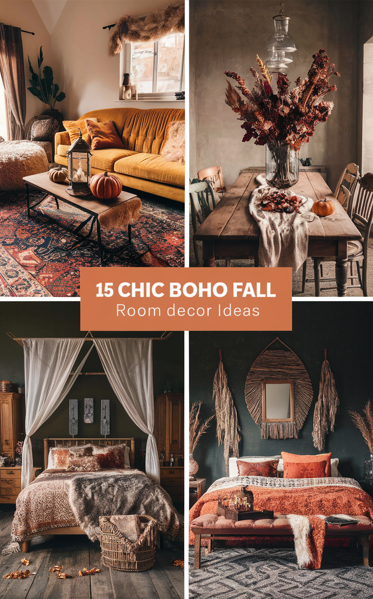 boho home decor, bohemian interior design, cozy boho room, modern boho decor, eclectic boho style