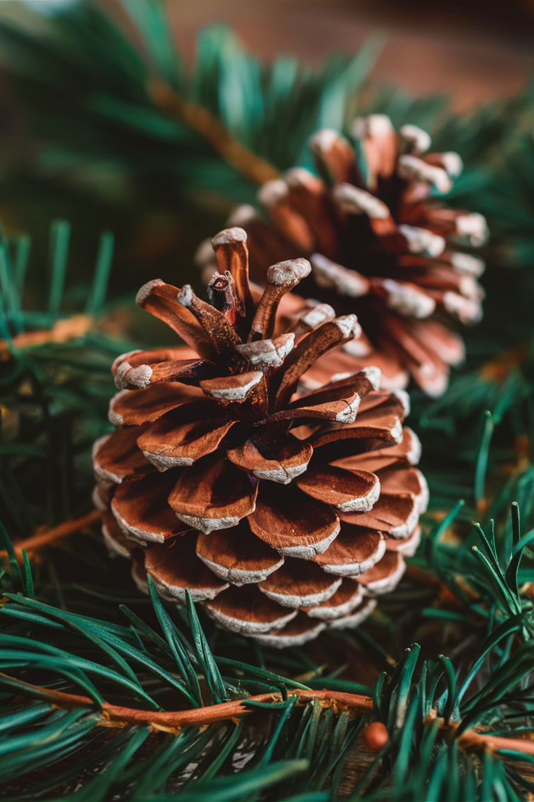 pinecone Christmas decorations, pine cone wreath, pinecone ornament, pine cone centerpiece, pinecone garland