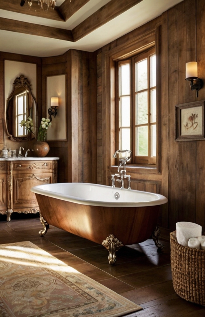 Rustic Elegance in French Country BathroomsExplore