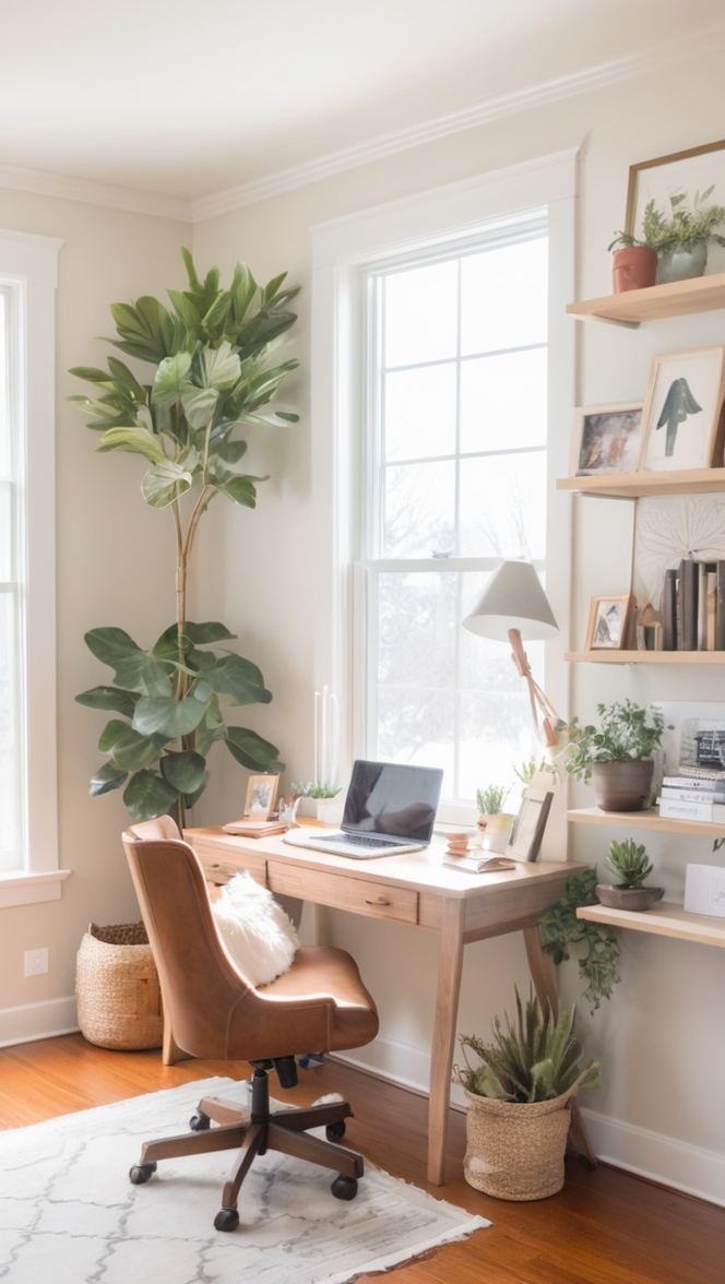 home office decor, cozy workspace, winter office design, home office insulation, work from home comfort