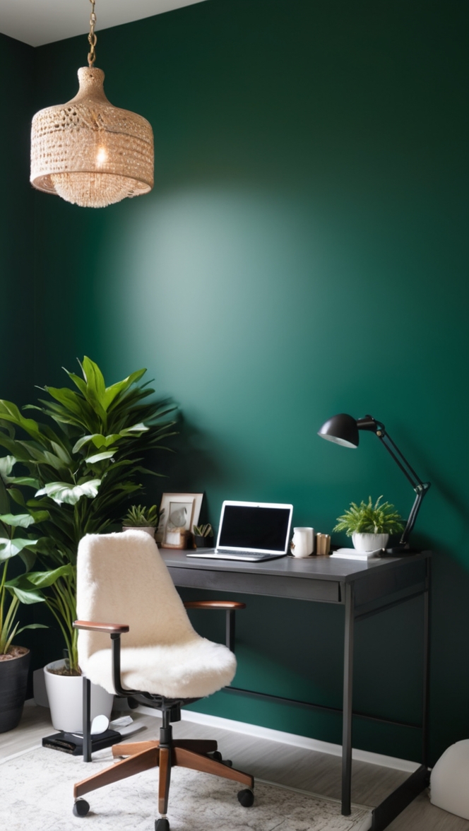 office wall paint, home office design, interior decor ideas, accent wall colors, painting techniques