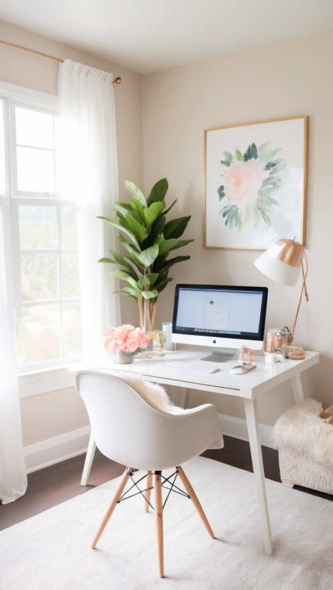 Home office decor, Office design ideas, Interior design inspiration, Home office furniture, Home office makeover
