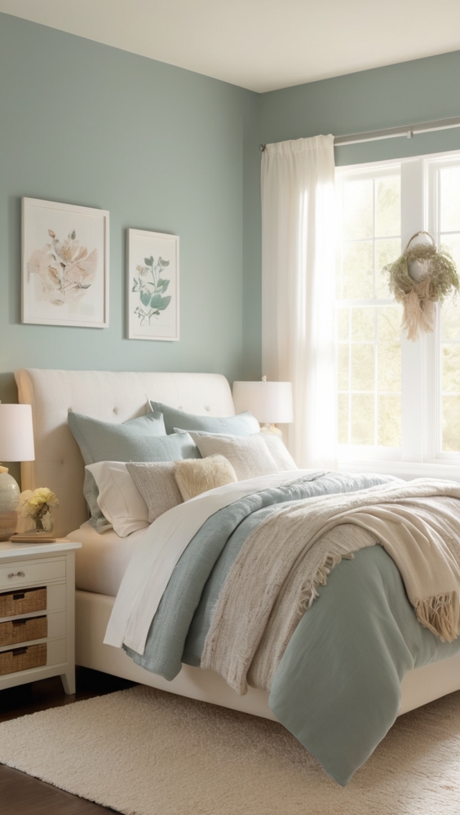 bedroom decor, cozy home decor, aesthetic room ideas, modern bedroom design, stylish bedroom inspiration