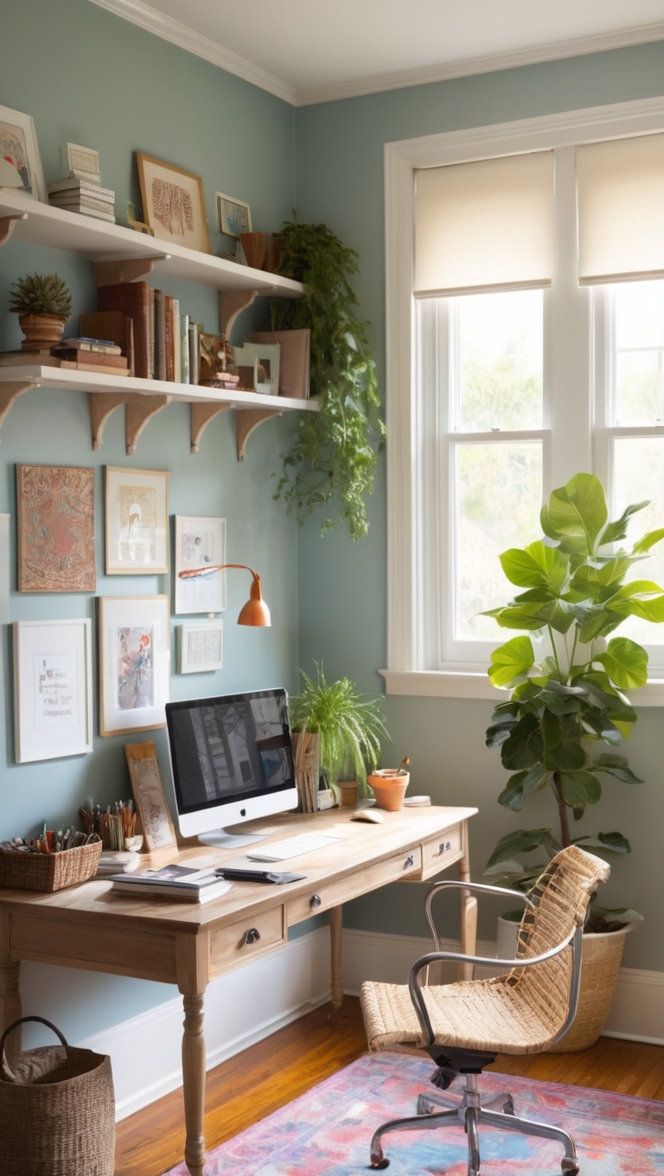 cozy home office decor, office chair, modern office furniture, home office organization, home office design