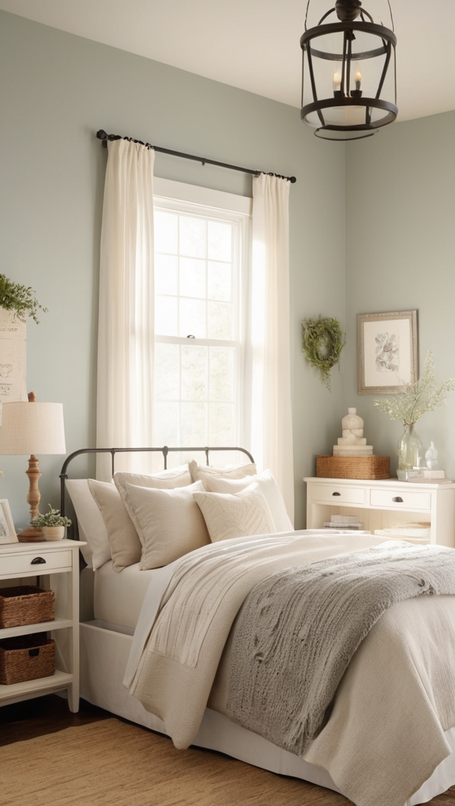 farmhouse bedroom decor, rustic bedroom ideas, modern farmhouse bedding, country style bedroom, rustic farmhouse furniture