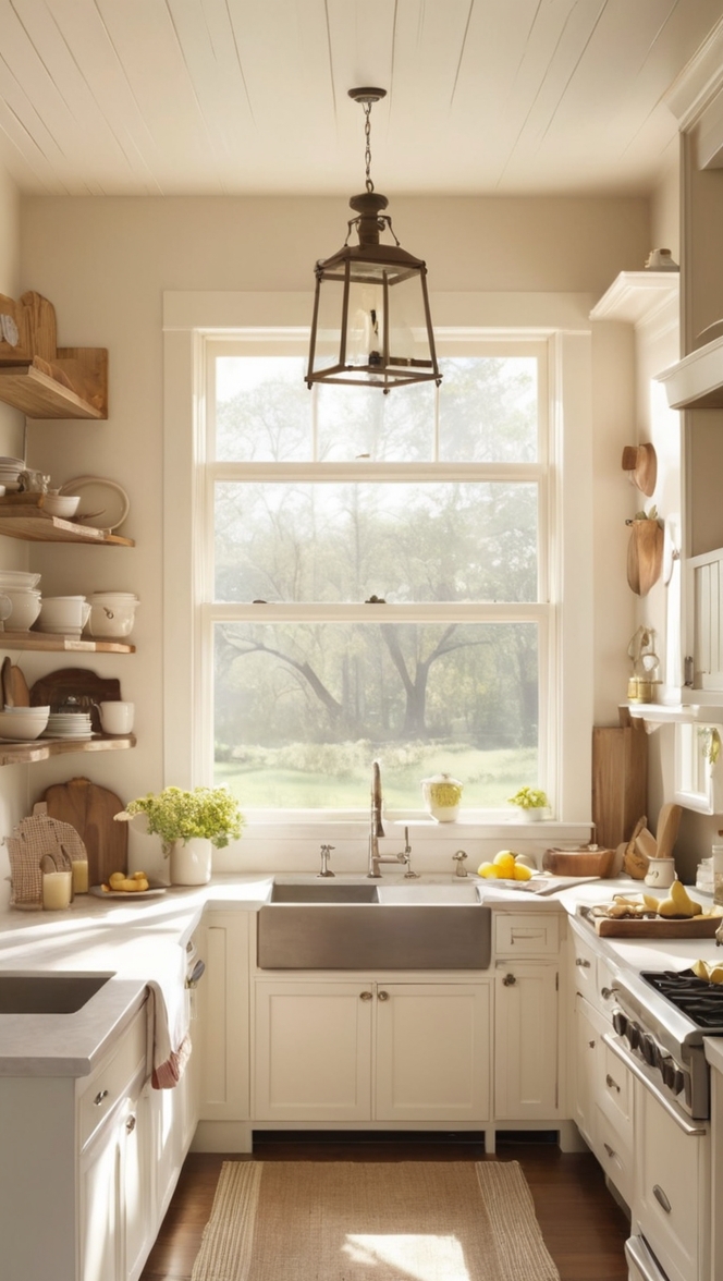 farmhouse kitchen decor, rustic kitchen design, country kitchen renovation, vintage farmhouse interior, shabby chic kitchen ideas