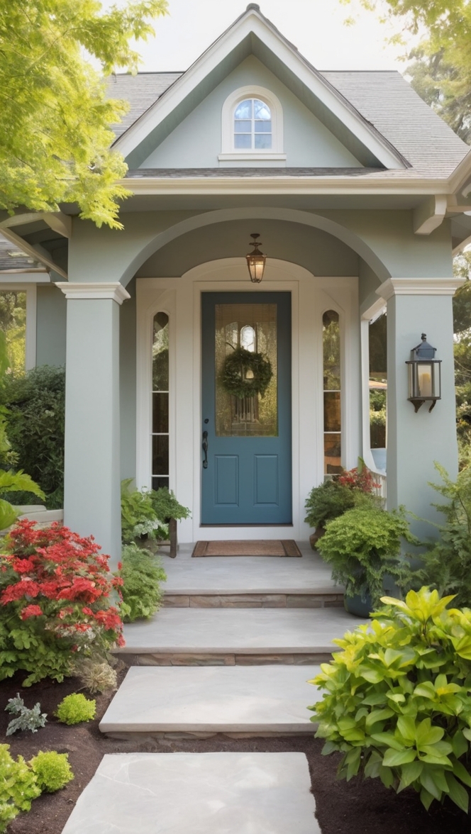 home garden ideas, landscaping entrance garden, modern home garden design, front yard landscape ideas, garden entrance decor