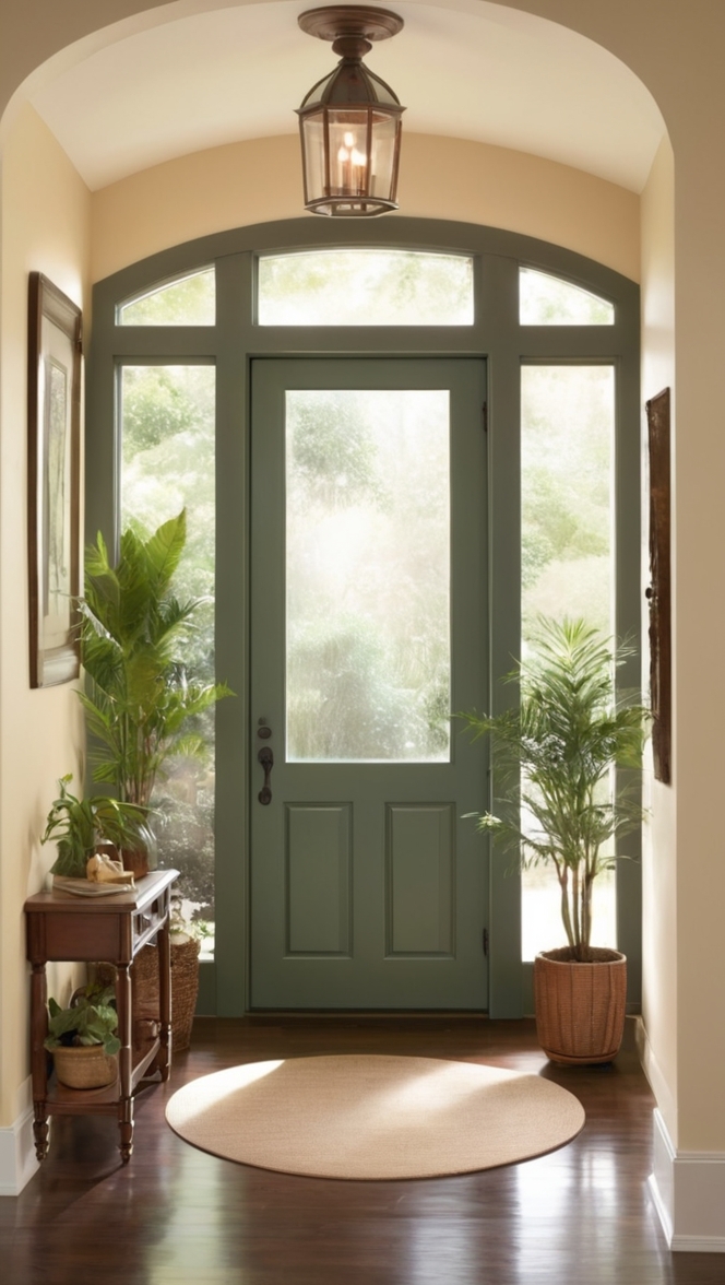 entryway plants, indoor foyer plants, front porch plants, outdoor entry plants, main door plants