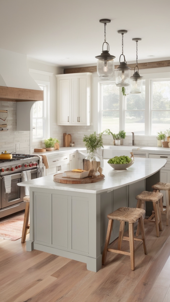 modern farmhouse kitchen design, farmhouse kitchen renovation, rustic farmhouse kitchen ideas, farmhouse kitchen cabinets, farmhouse kitchen backsplash