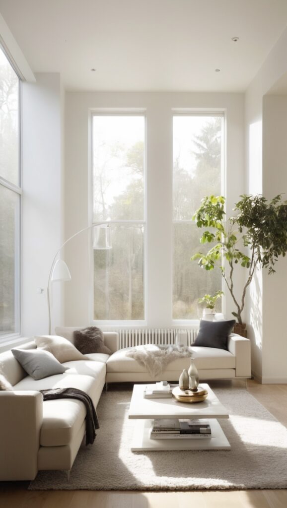 Snapshot of Modern Minimalist Living Room Style