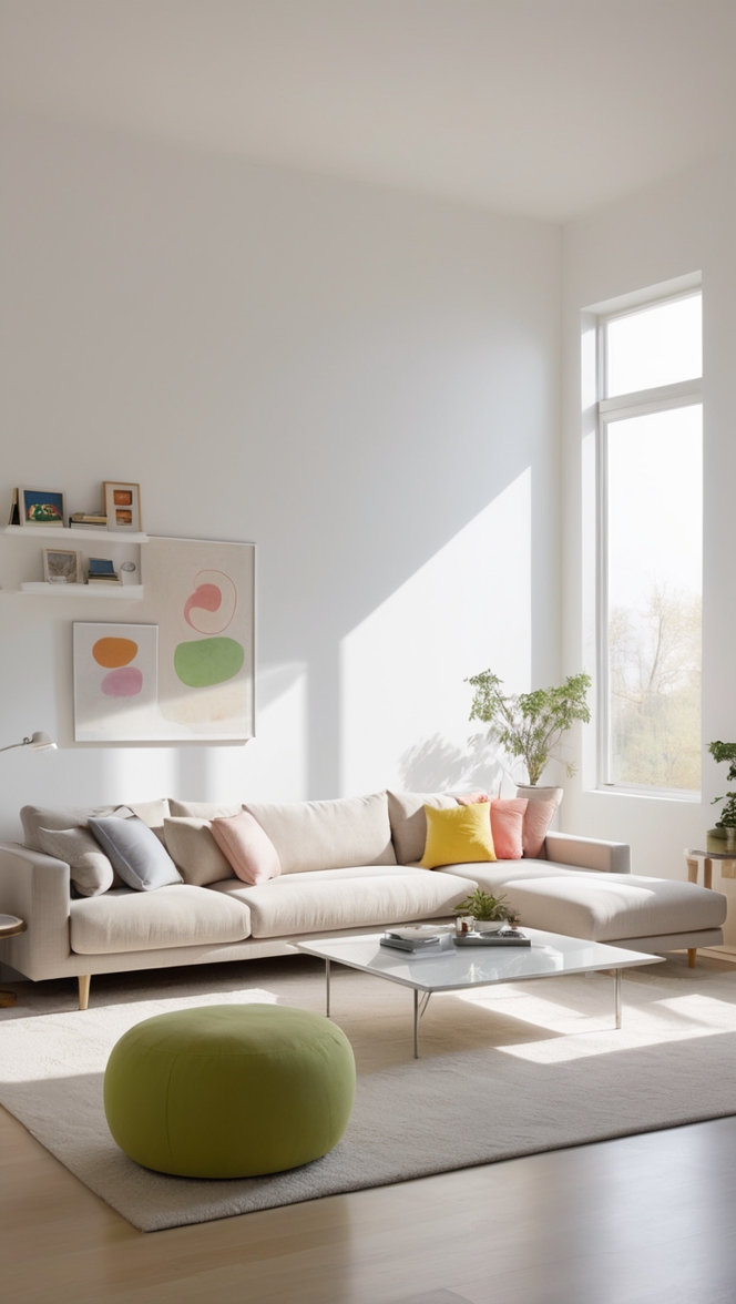 modern living room decor, Scandinavian living room design, elegant living room furniture, contemporary home interiors, sleek furniture design