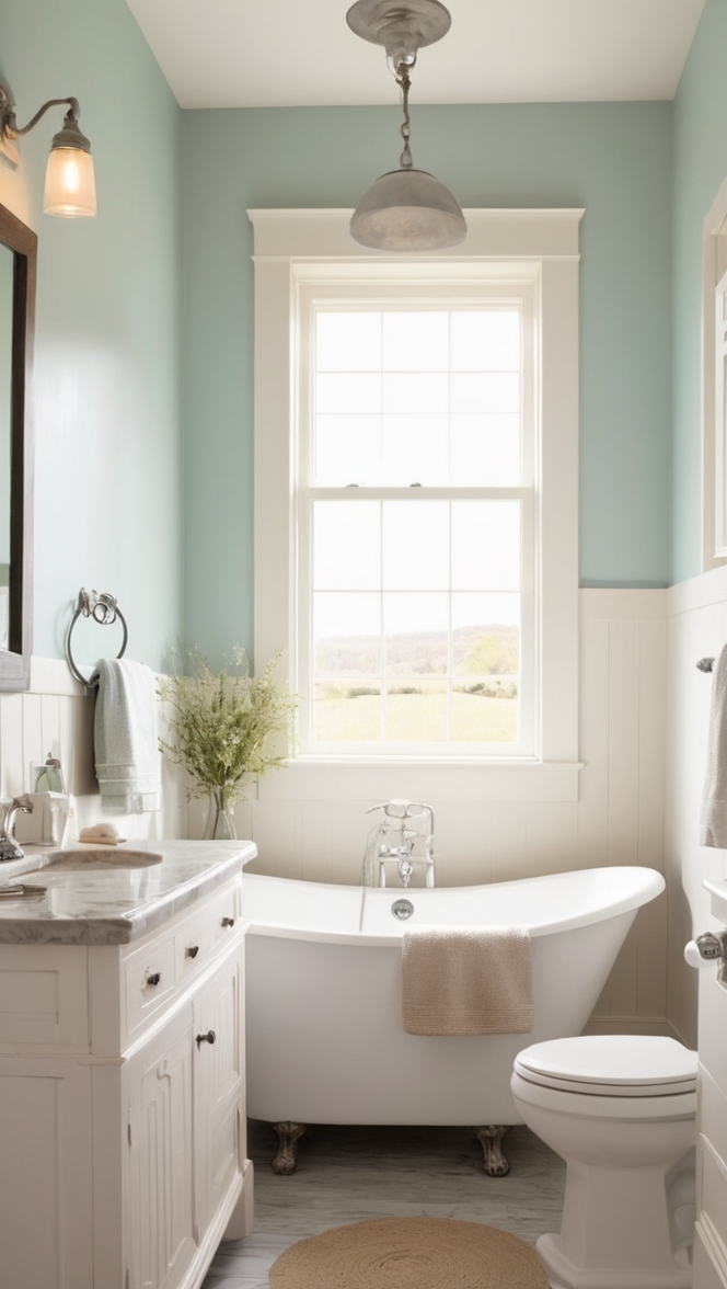 small bathroom renovation ideas , rustic bathroom remodel, farmhouse style bathroom remodel, DIY small bathroom remodel, vintage bathroom renovation