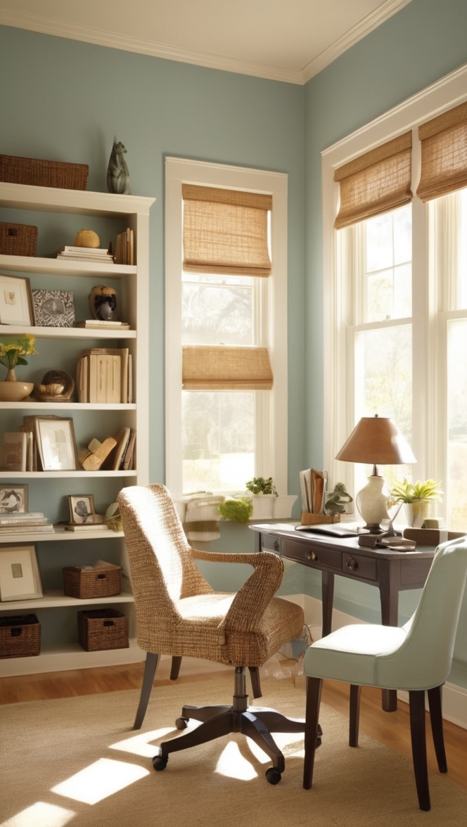 cozy home office ideas, home office decor, small office space, minimalist home office, modern home office