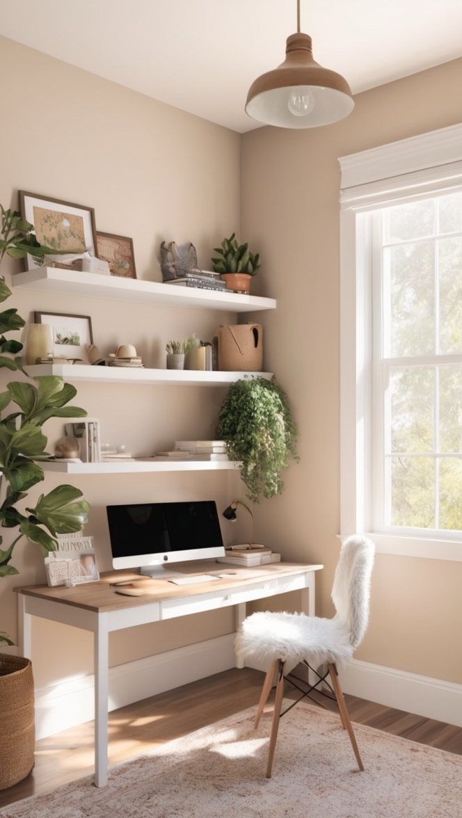 work from home, home office setup, cozy office, work remotely, remote work