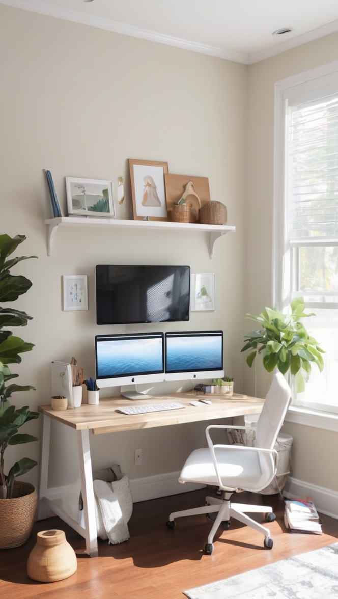 dual monitor stand, gaming desk setup, monitor mount, triple monitor setup, adjustable monitor stand