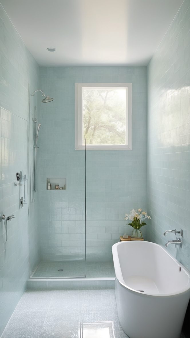 large format tiles, luxury bathroom tiles, oversized tiles, designer bathroom tiles, high-end tiles