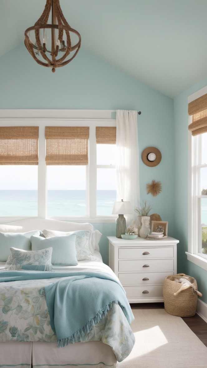 cozy coastal bedroom decor, beach themed bedroom ideas, nautical bedroom decor, coastal bedroom furniture, seaside bedroom design