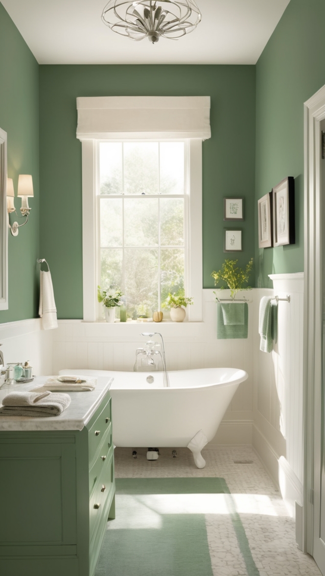 deep green bathroom decor, green bathroom accessories, luxurious green bathroom, dark green bathroom tiles, elegant green bathroom design