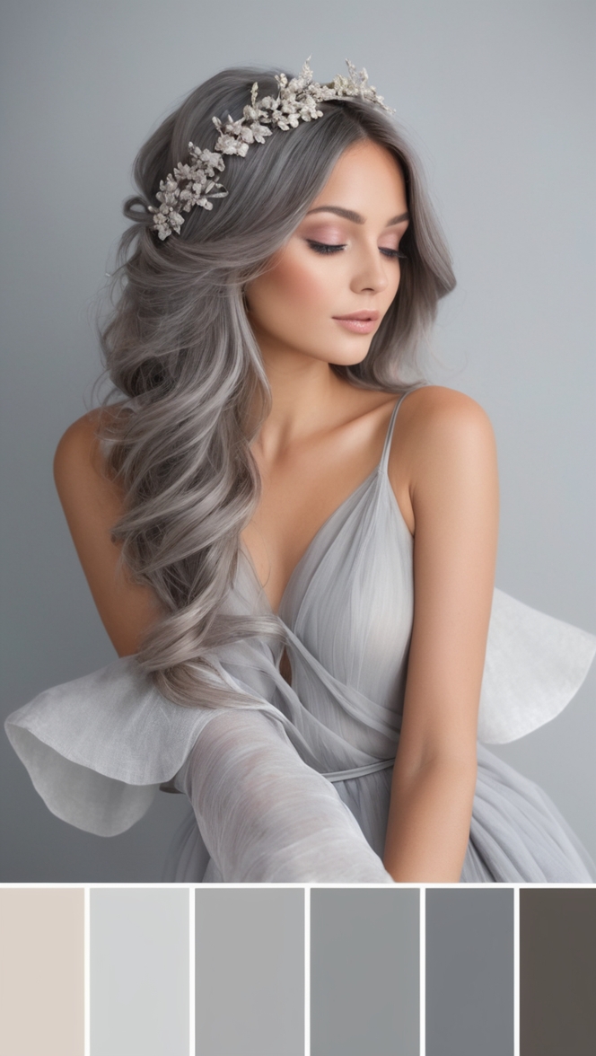 How can I incorporate the grey color palette into my home decor? ?