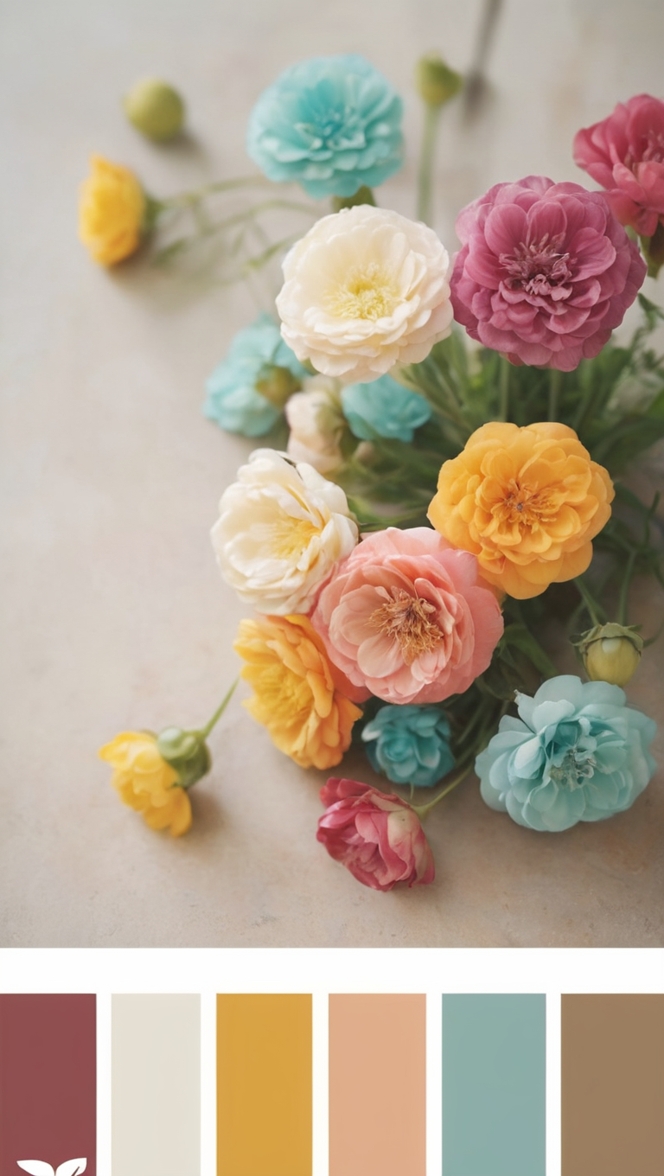 What inspiration can I find in the hex color palette? ?