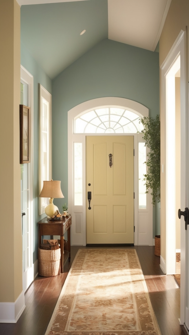 home entryway decor, foyer decorating ideas, house entrance decoration, grand entrance decor, front door entryway ideas