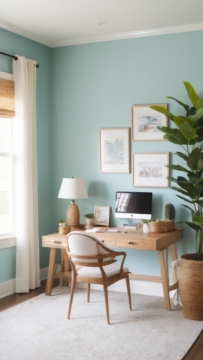 home office furniture, dual workspace design, office decoration ideas, ergonomic chairs, functional storage solutions