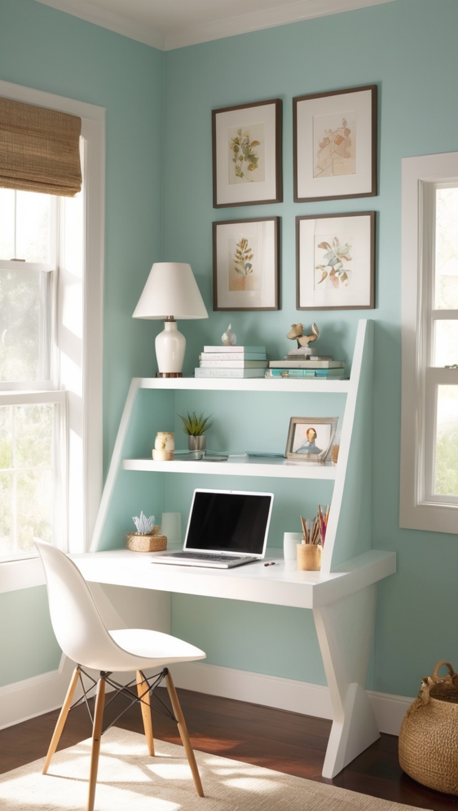 work from home setup, online work space, remote workstation, virtual office design, telecommuting setup