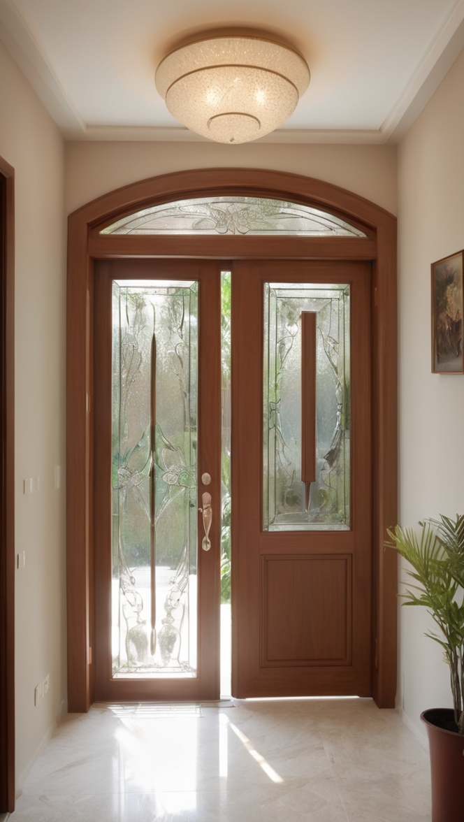 Single door design, Home entrance ideas, Front door styles, Entry door design, House door inspiration