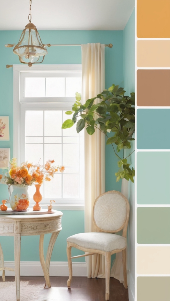 retro color scheme, vintage color palette, throwback color combination, old-fashioned color scheme
