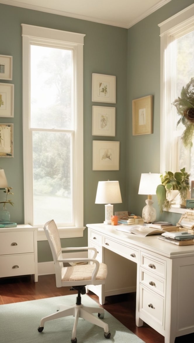 cozy home office design, home office organization, small home office setup, productive home office, modern home office décor