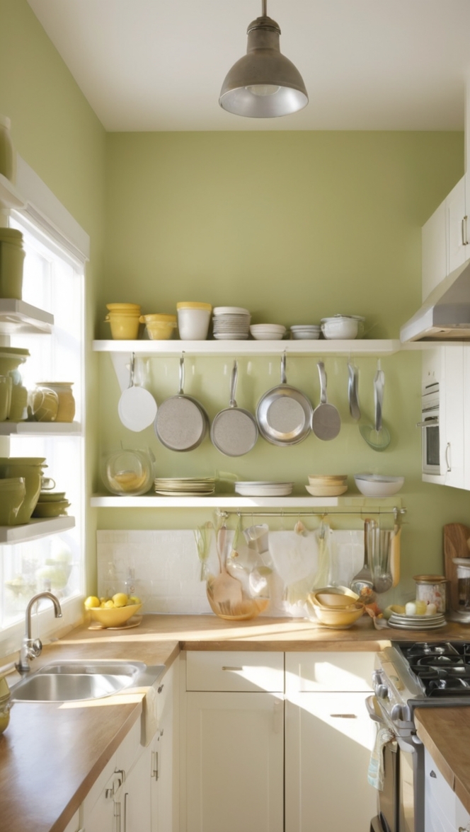 How can I improve small kitchen organization? ?