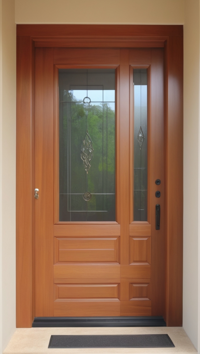 teak wood entrance door, modern teak wood door design, main door design teak wood, contemporary teak wood door, teak wood front door